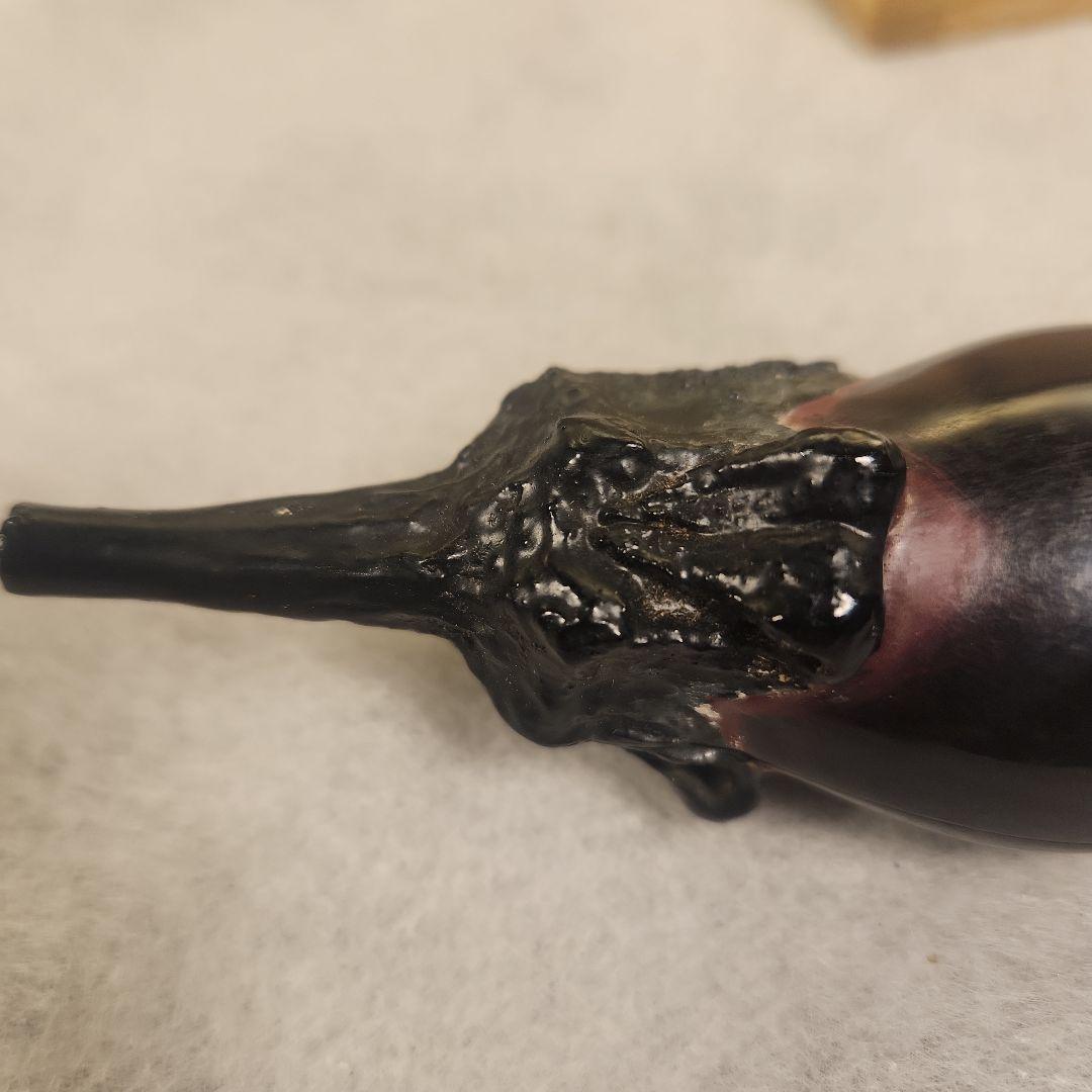 黄*玉様 茶道具　香合　乾漆　茄子