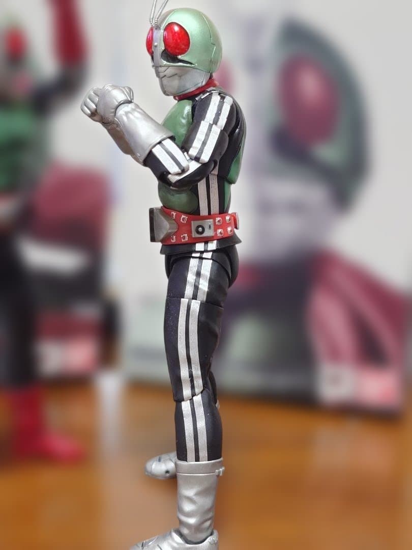 真骨彫　仮面ライダー新1号＆新2号