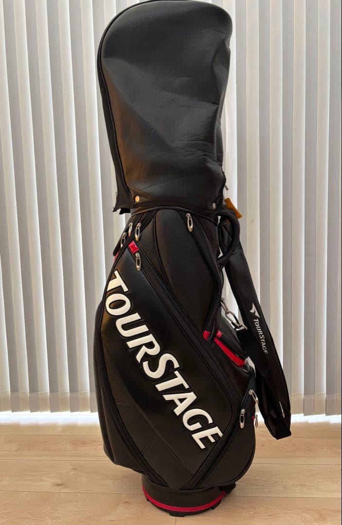 TOURSTAGE キャディバッグ ブラック