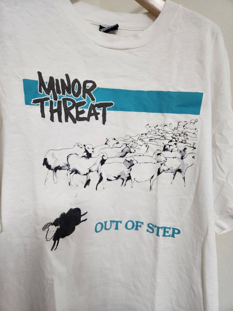 マイナースレット MinorThreat Tシャツ Lサイズ