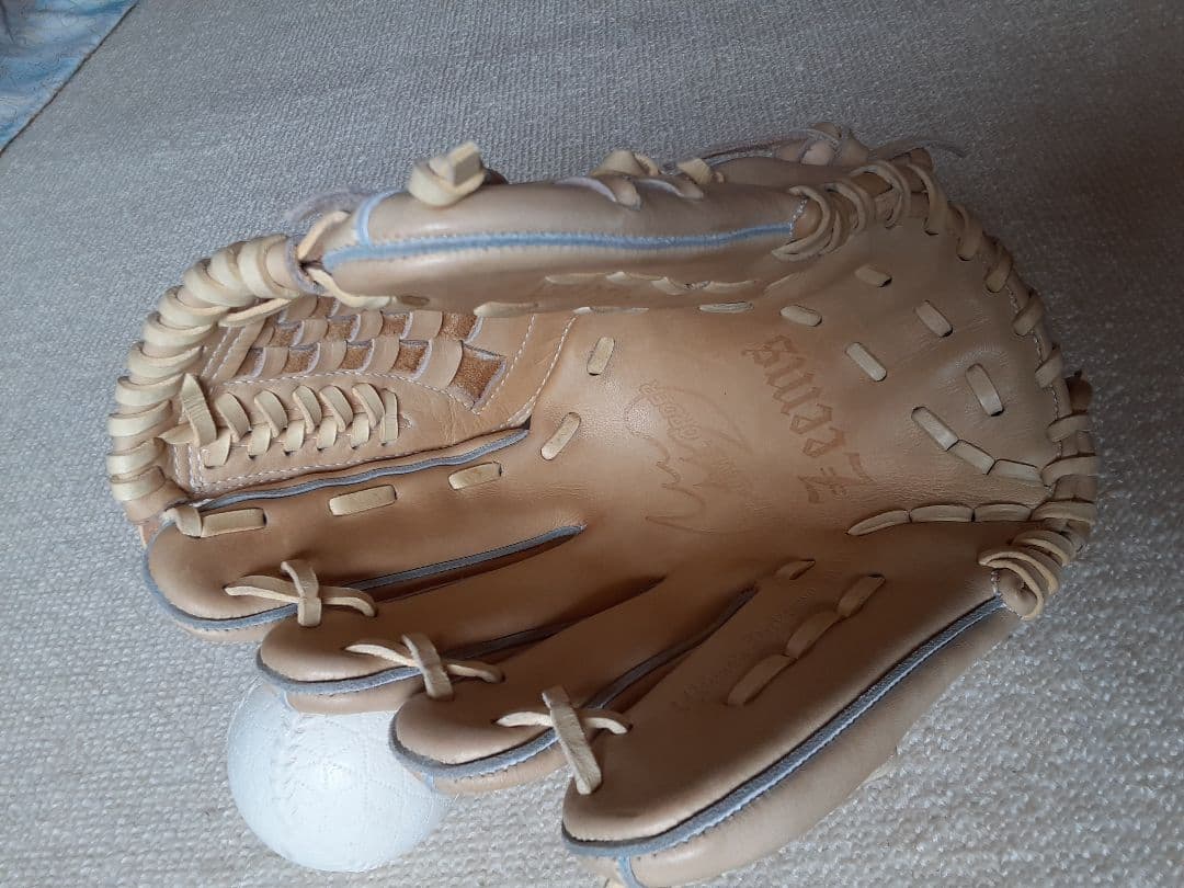 ジームスの軟式投手用グローブ　左利き用