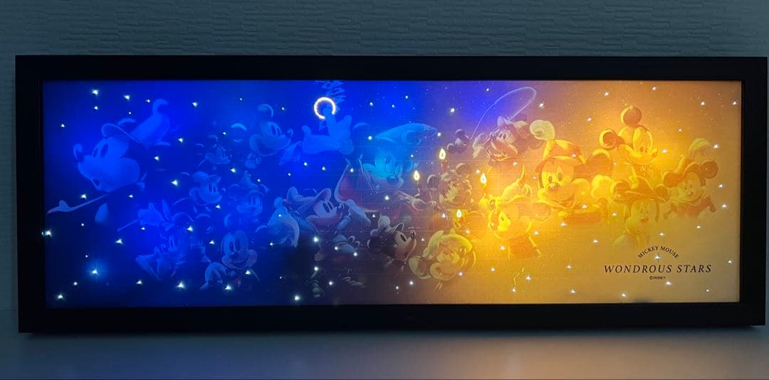 WONDROUS STARS ミッキーLEDアートボード
