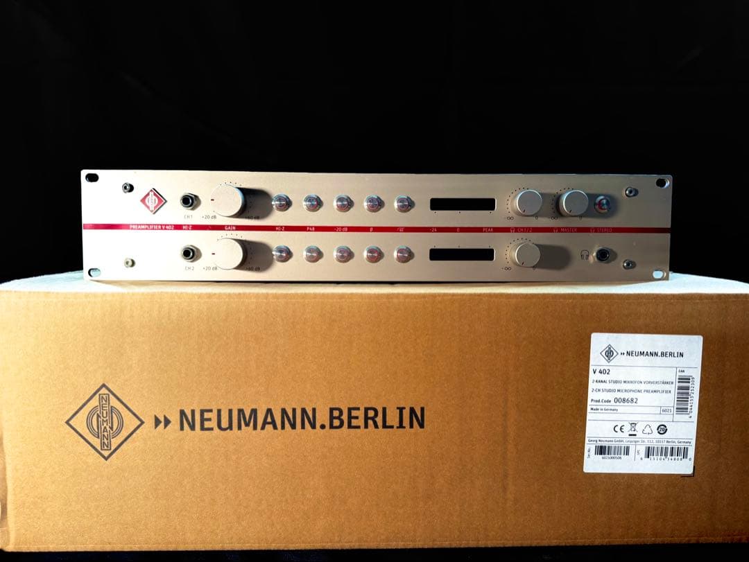 Neumann V402 マイクプリアンプ