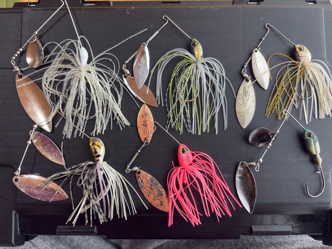 バス釣り　レベルクランク・スピナーベイトなど