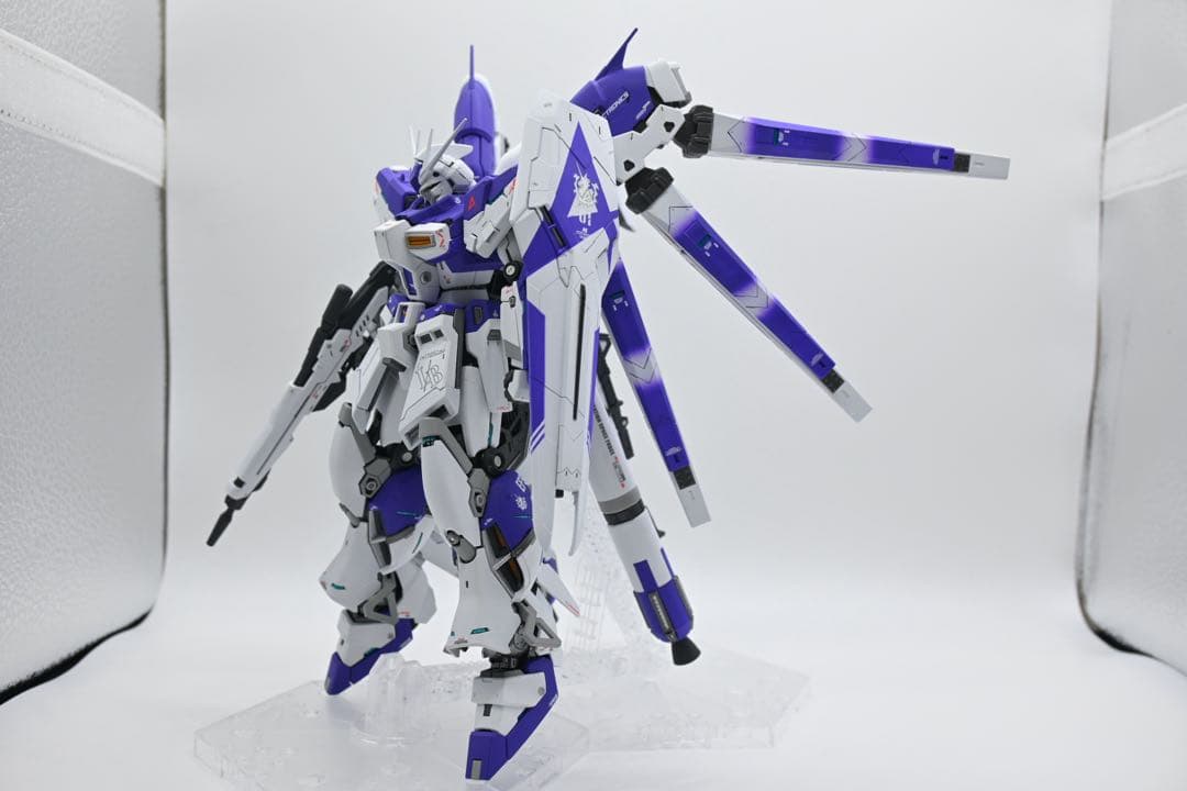 RG Hi-νガンダム ハイパーメガバズーカランチャー 塗装品