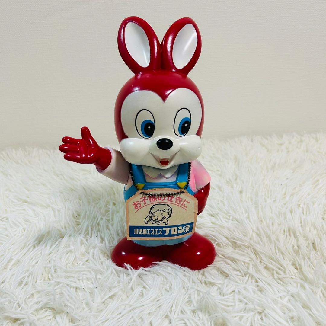 美品！エスエス製薬　ピョンちゃんキャラクター ソフビ　フィギュアノベルティ