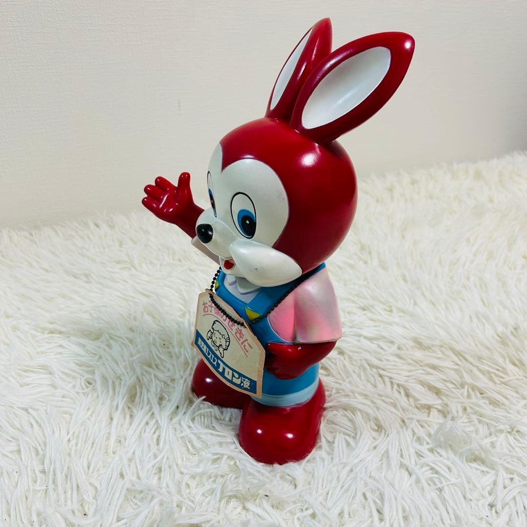 美品！エスエス製薬　ピョンちゃんキャラクター ソフビ　フィギュアノベルティ