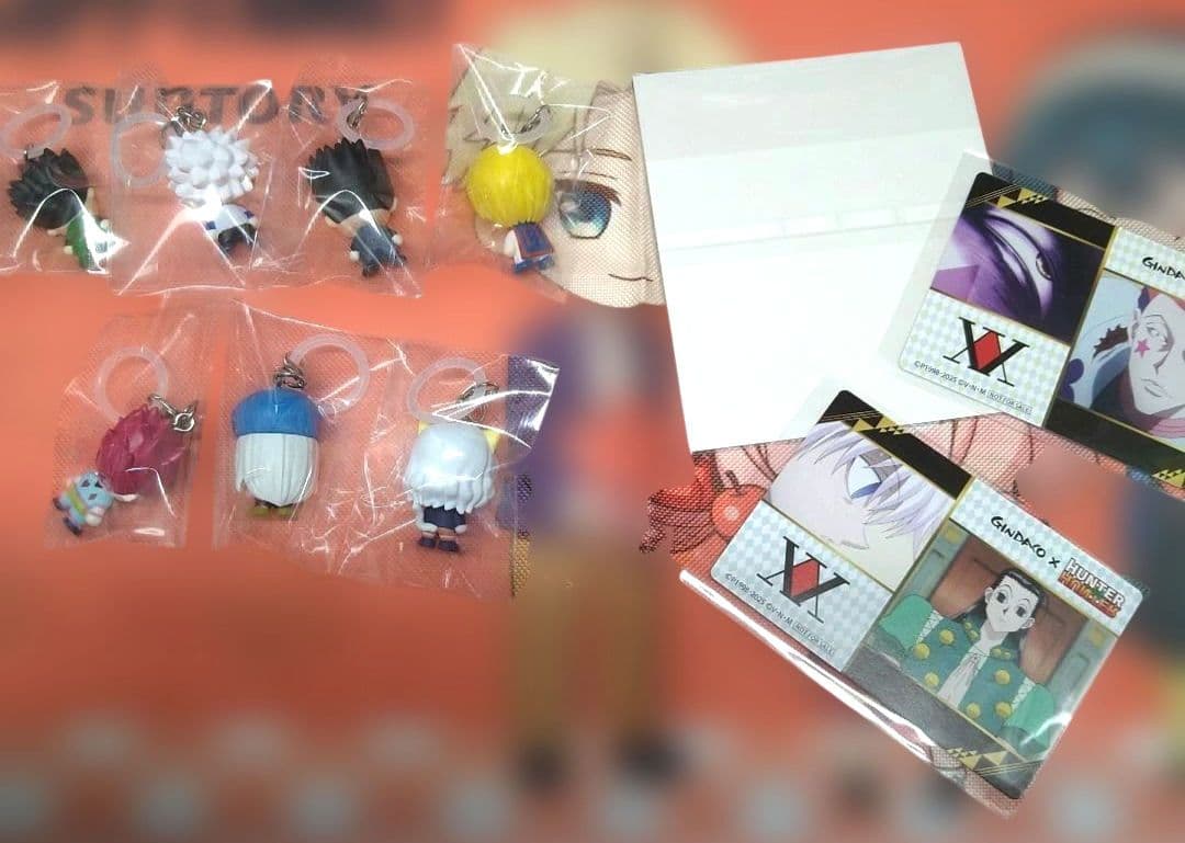 HUNTER×HUNTER めじるしアクセサリー　ゴン　キルア　レオリオ　他