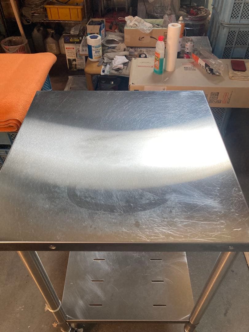 Maruzen ステンレス作業台 B キャスター付き