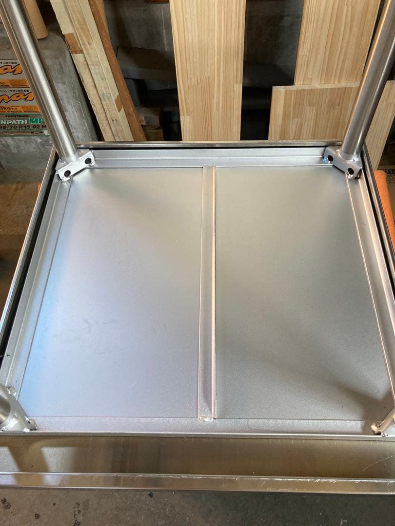 Maruzen ステンレス作業台 B キャスター付き