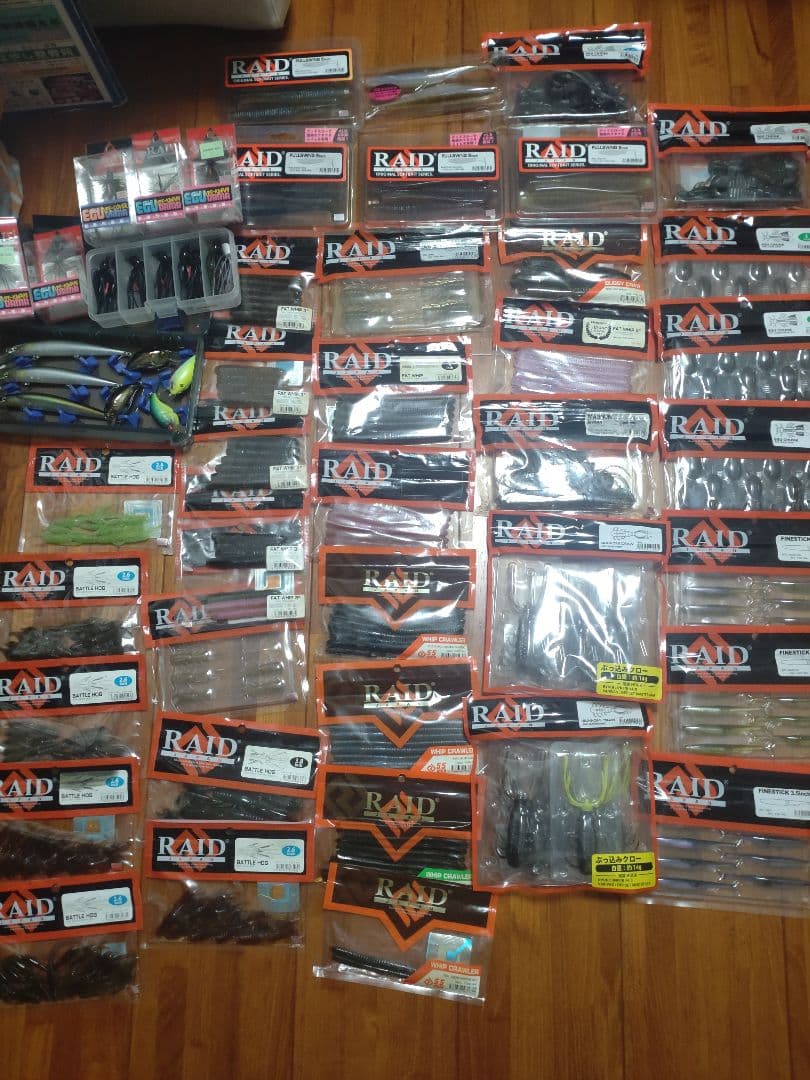 RAID JAPAN レイドジャパン 引退　ルアー セット まとめ　新品　未使用