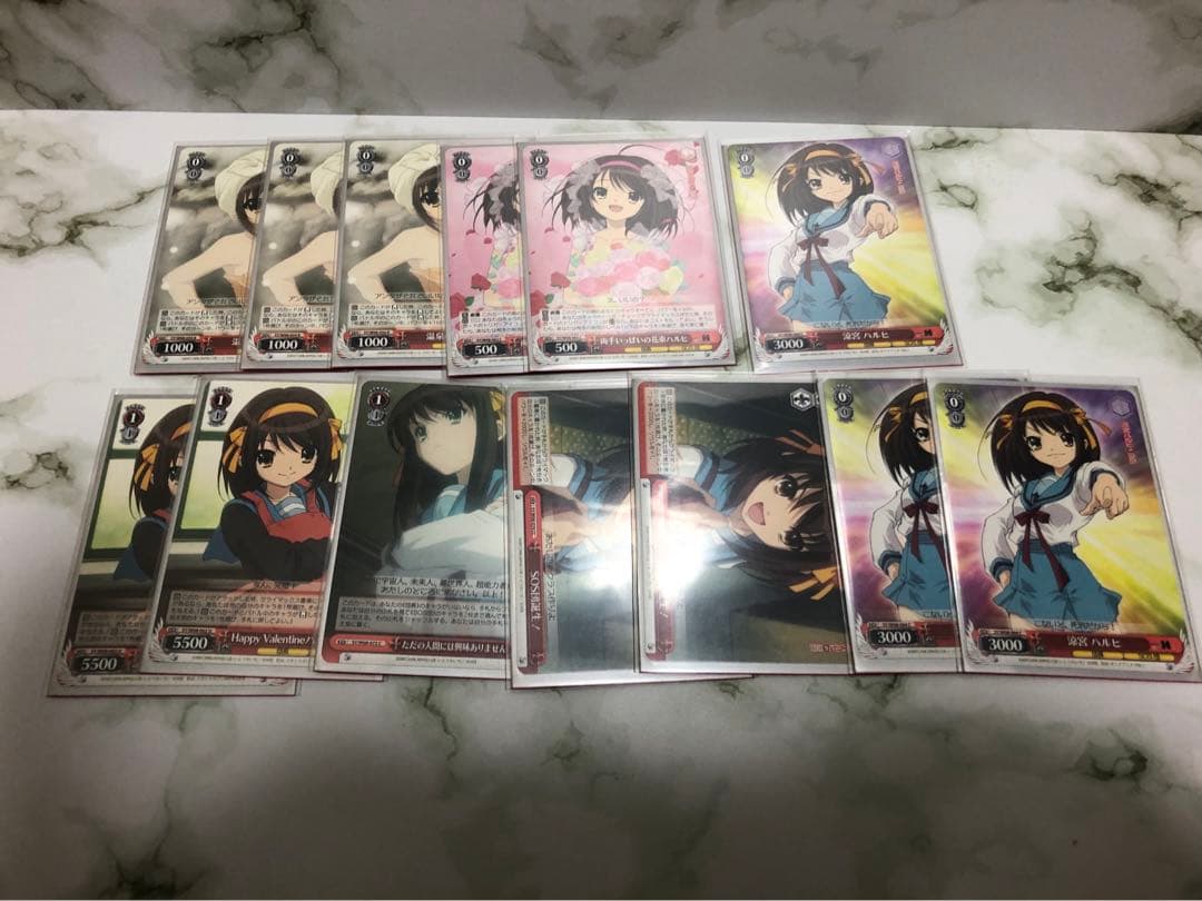 涼宮ハルヒ　トレーディングカード５０枚