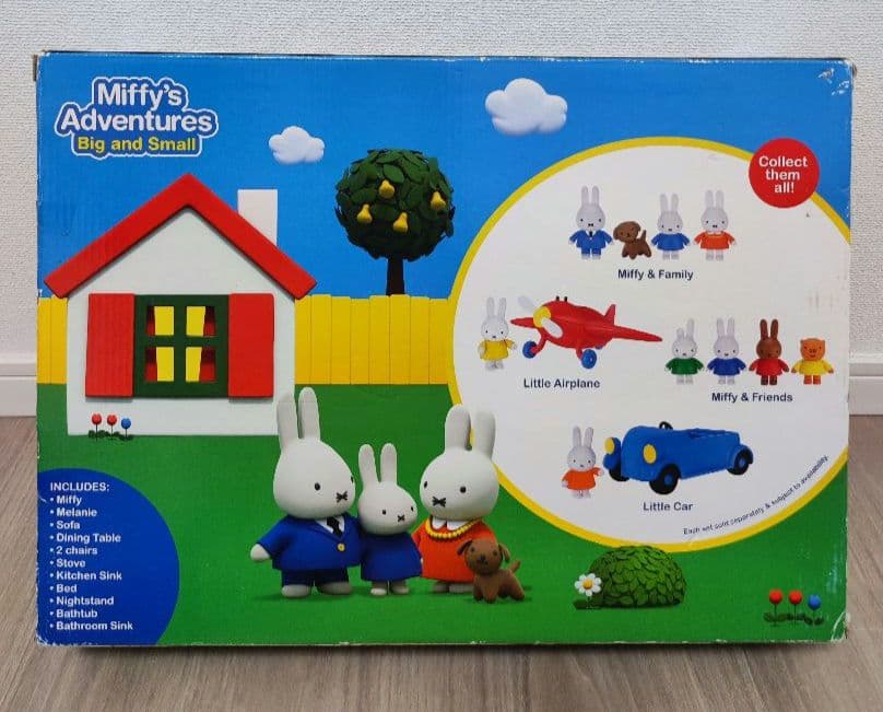 日本未発売　生産終了　ミッフィーのおうちセット