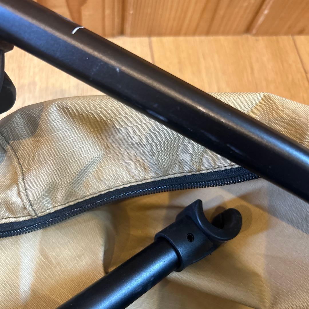 WAQ 2WAY フォールディングコット⚫︎タン