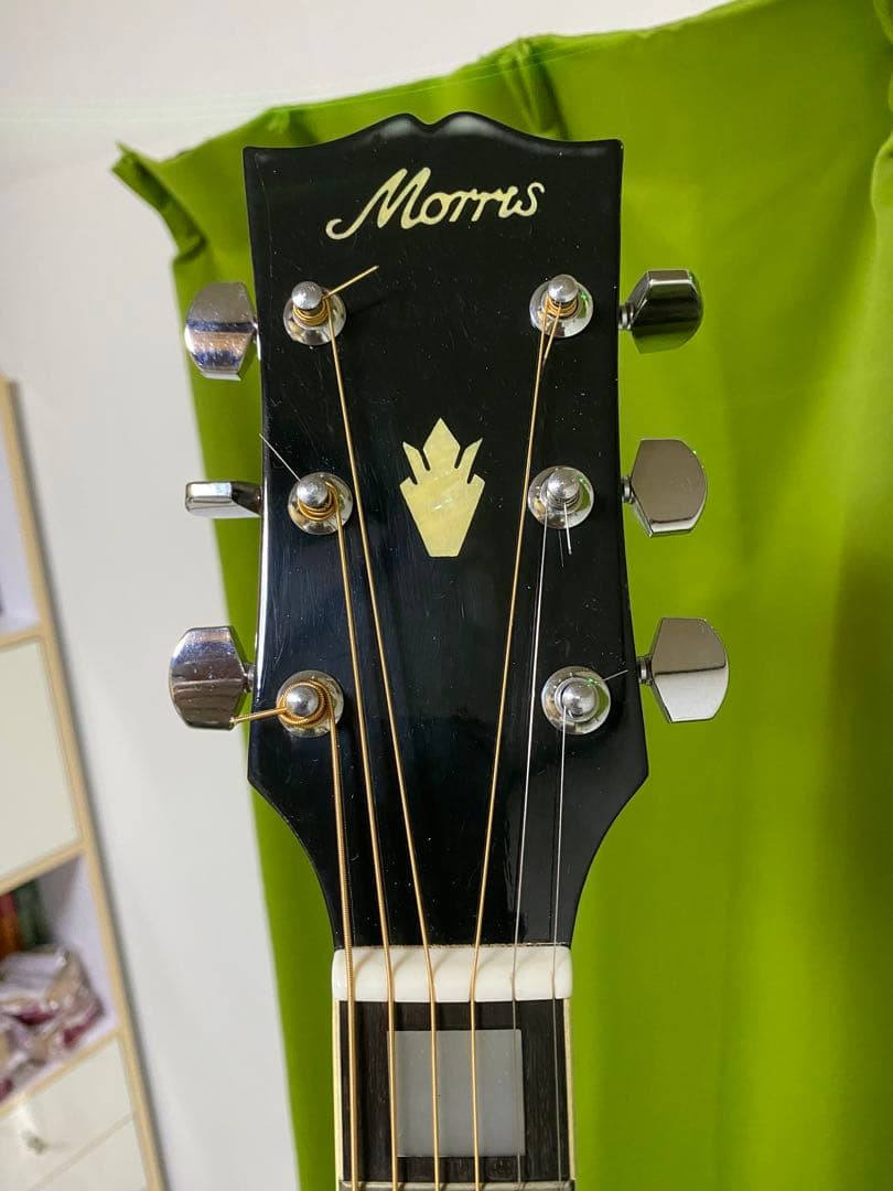 新春特価　ビンテージMorris WH-20　ハミングバード エレアコ音出し良好
