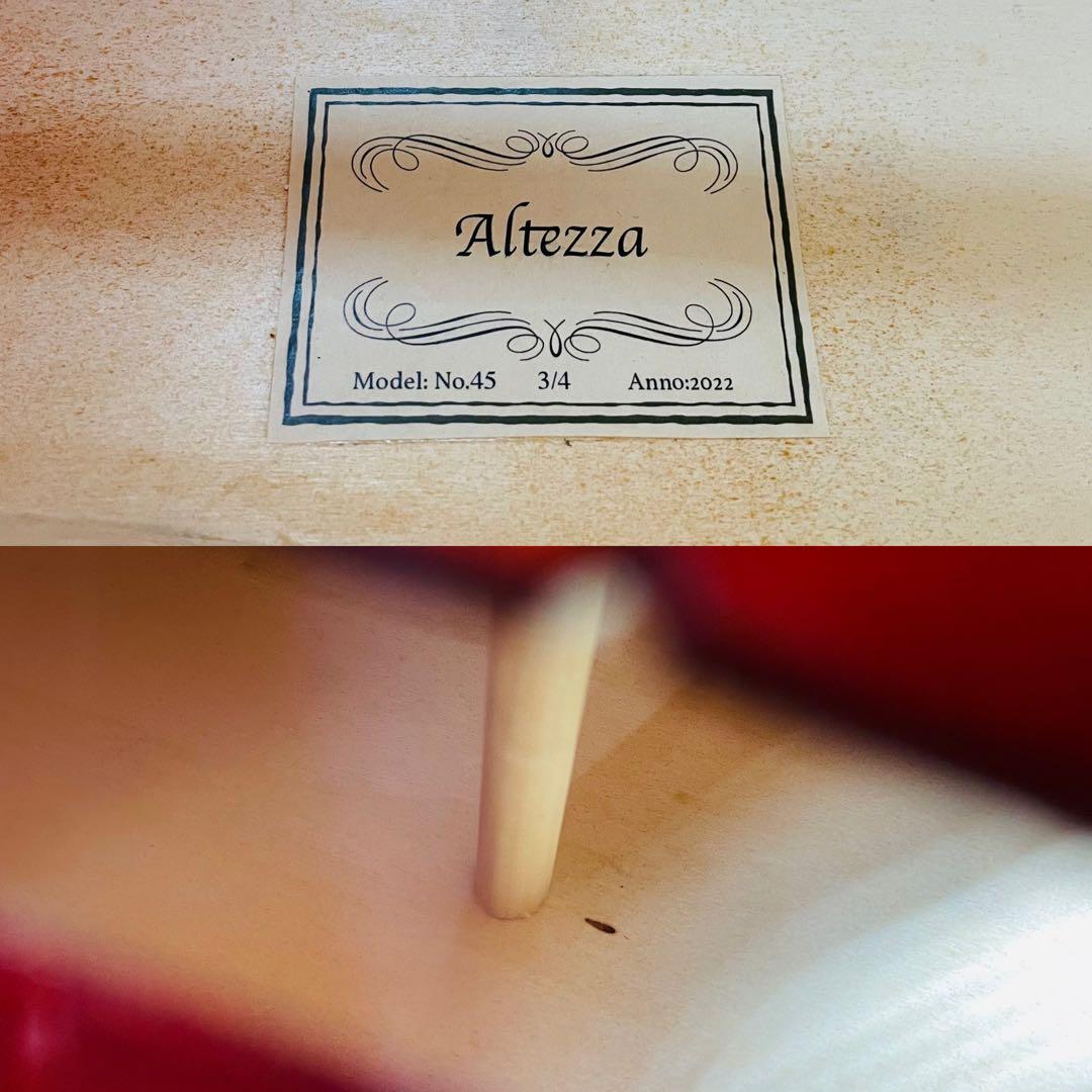 【調整美品】Altezza No.45 3/4 チェロ 2020年製