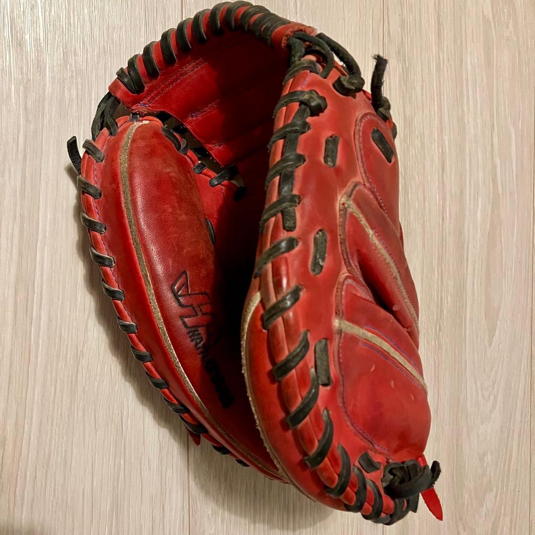 即戦力 型良好 ハタケヤマ 少年軟式 学童 キャッチャーミット TH-JC8RB