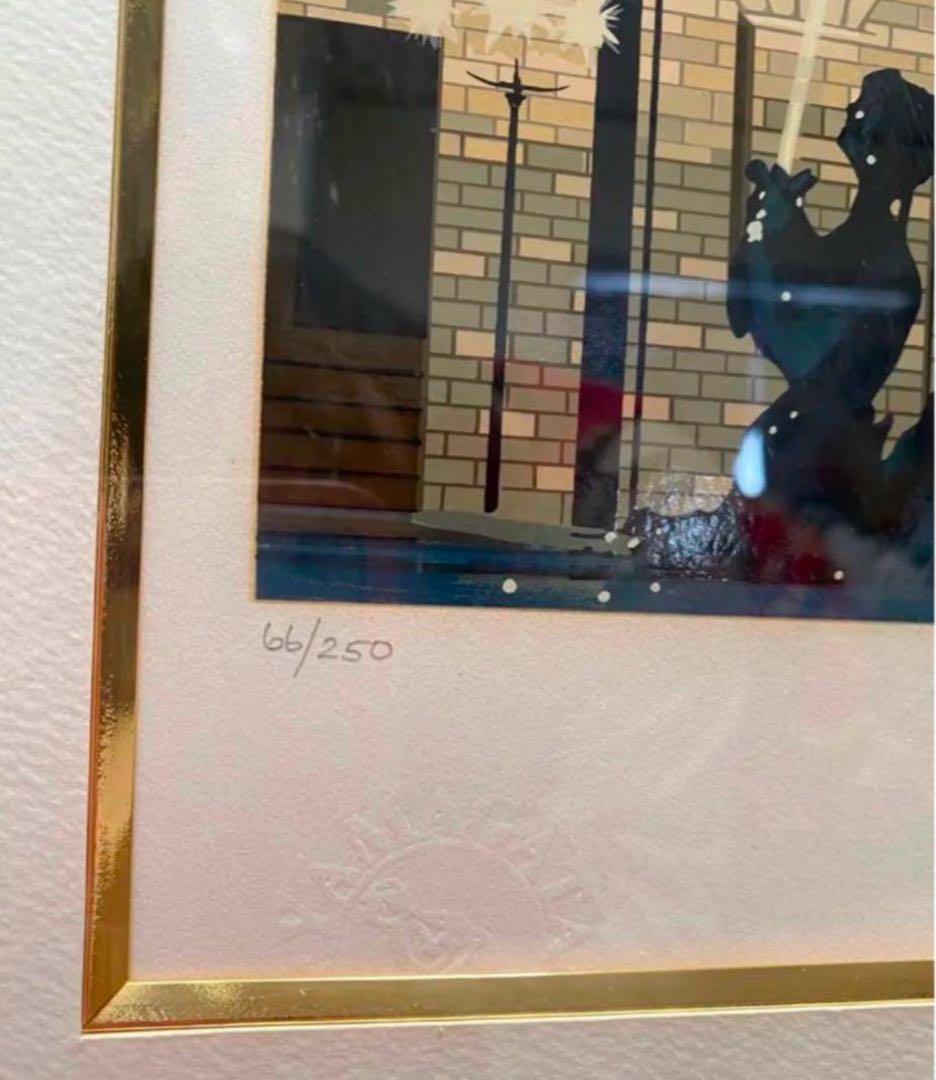 ヒロヤマガタ　コンコルド広場 額縁付き