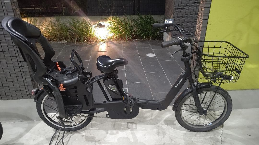 パナソニック　ギュットアニーズ　電動自転車　内装３段　子乗せ