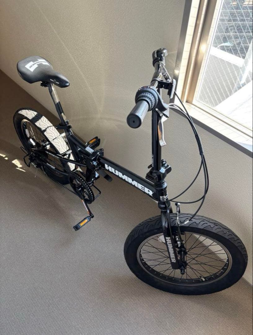 HUMMERフォールディングファットバイク