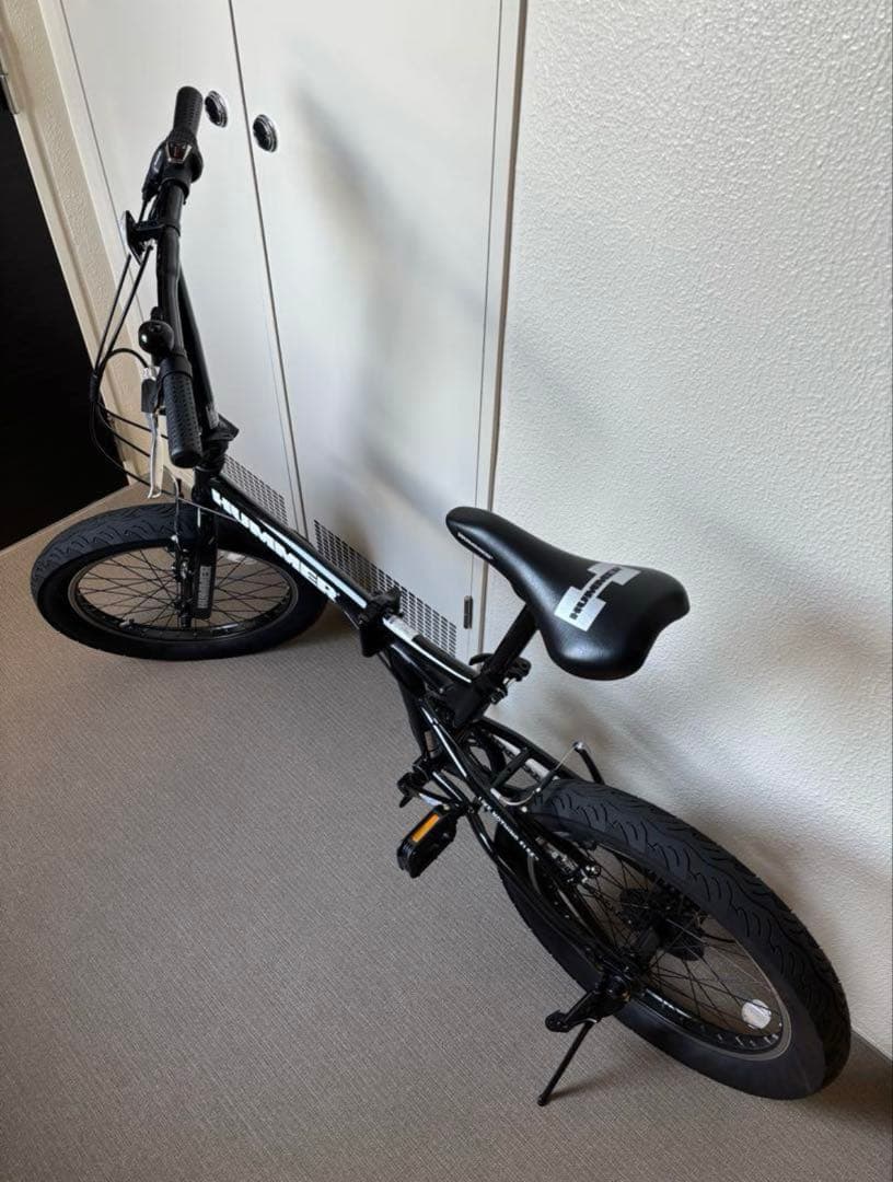 HUMMERフォールディングファットバイク
