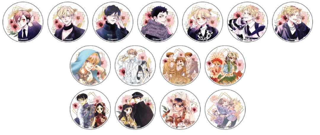 桜蘭高校ホスト部 コラボカフェ アクリルコースター コンプセット