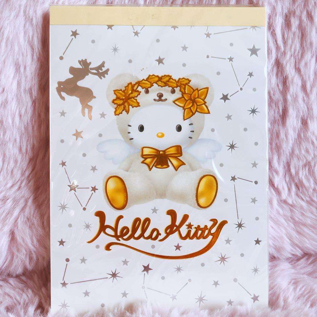 希少レア　ハローキティ　エンジェルベア　レターセット　メモ　2002 サンリオ