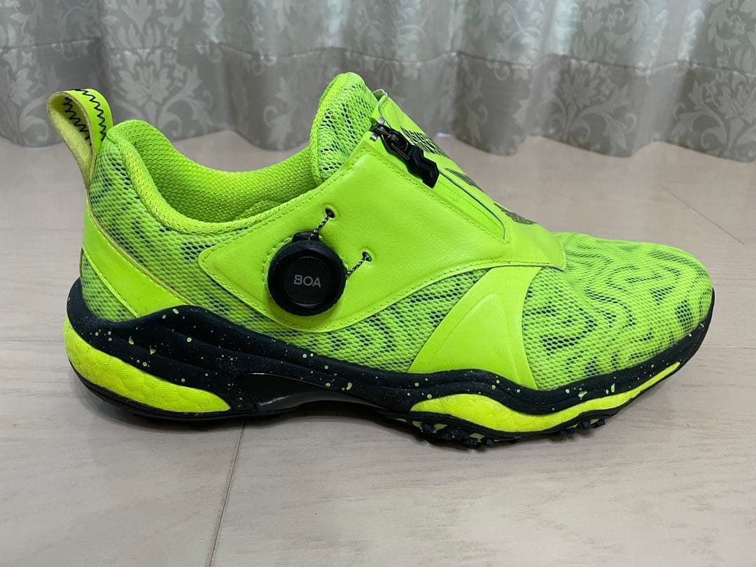 アディダス　コードカオス25　ボア　蛍光イエロー