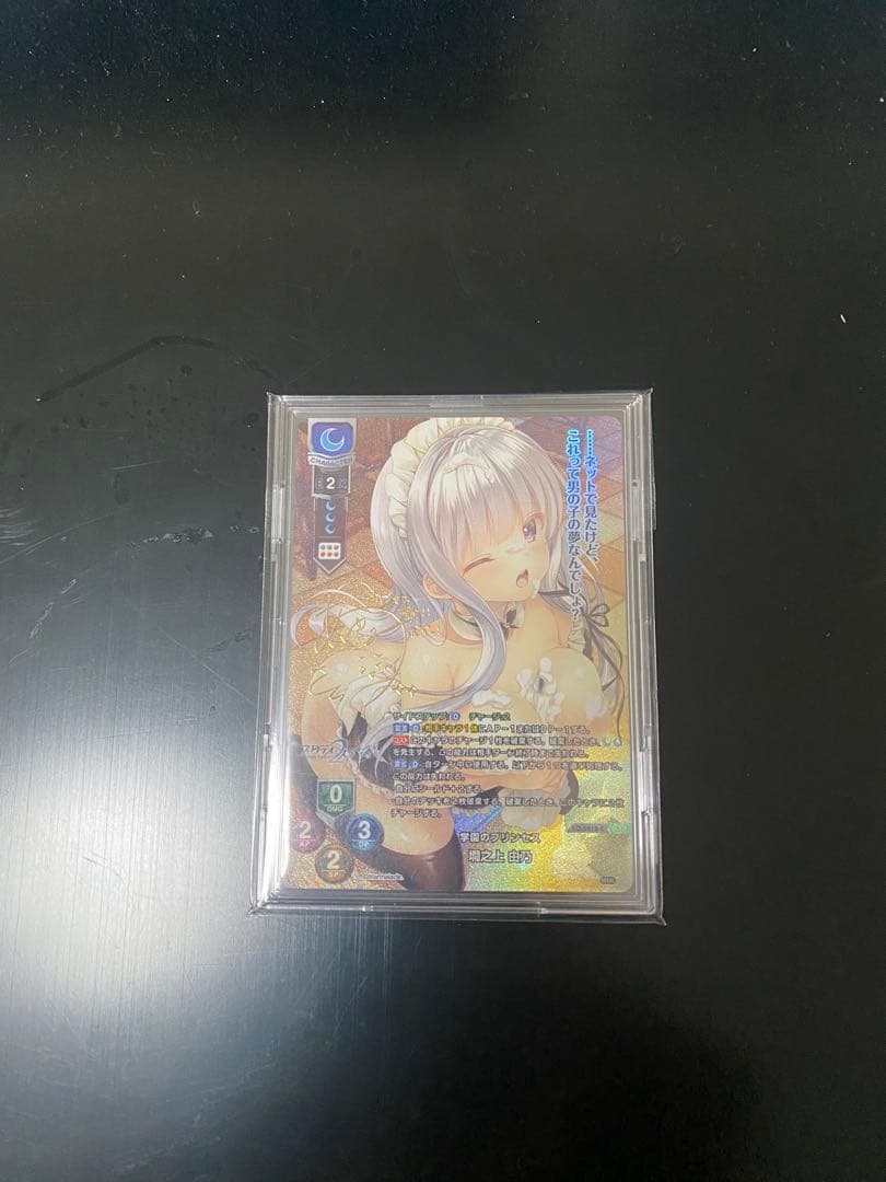 SP 学園のプリンセス 墹之上 由乃(サイン入り)