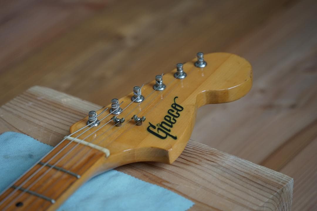 ヴィンテージ Greco ストラト Matsumoku 70年代 Gnecoロゴ