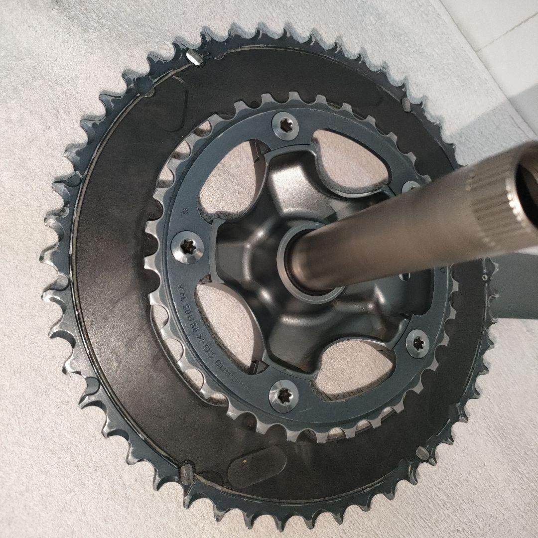 【中古】アルテグラ　FC-6750　170mm　ギヤ50✕34　シマノ