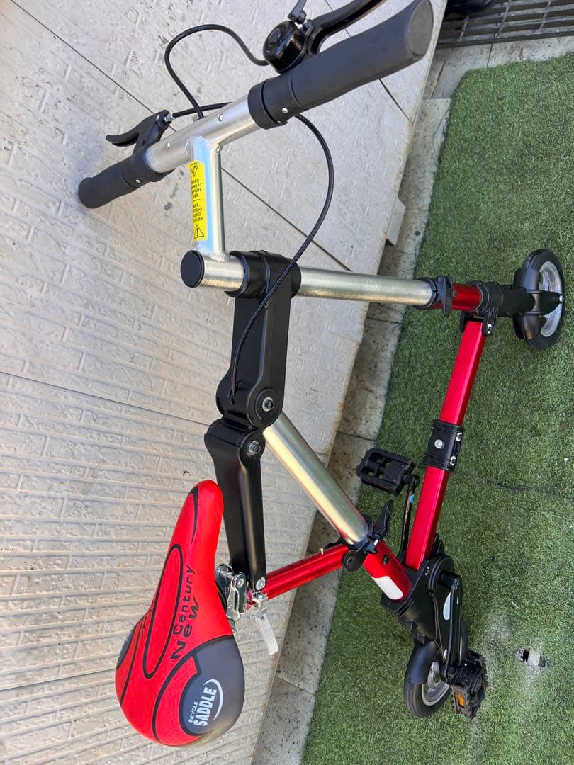 折りたたみ自転車 小径自転車　8インチ