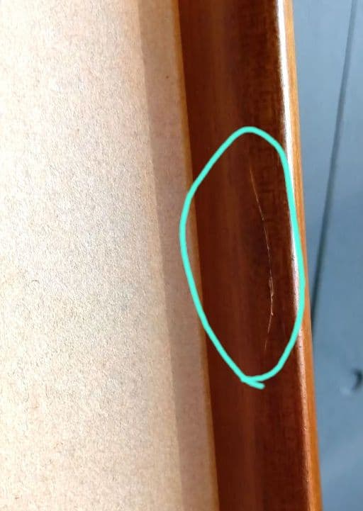 未使用 木製フレーム 額縁　規格3010