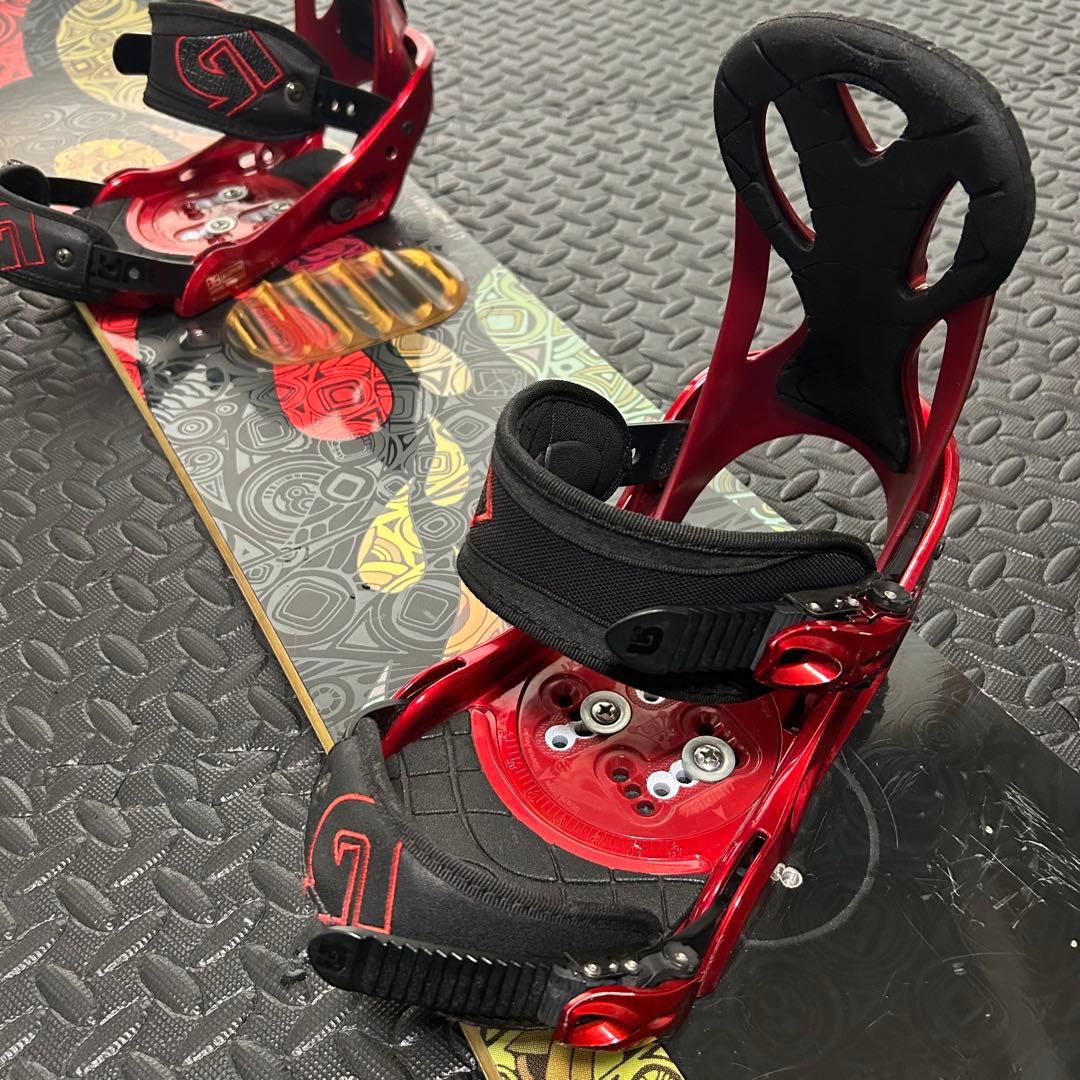 Burtonスノーボードビンディングセット 144cm バートンカスタム