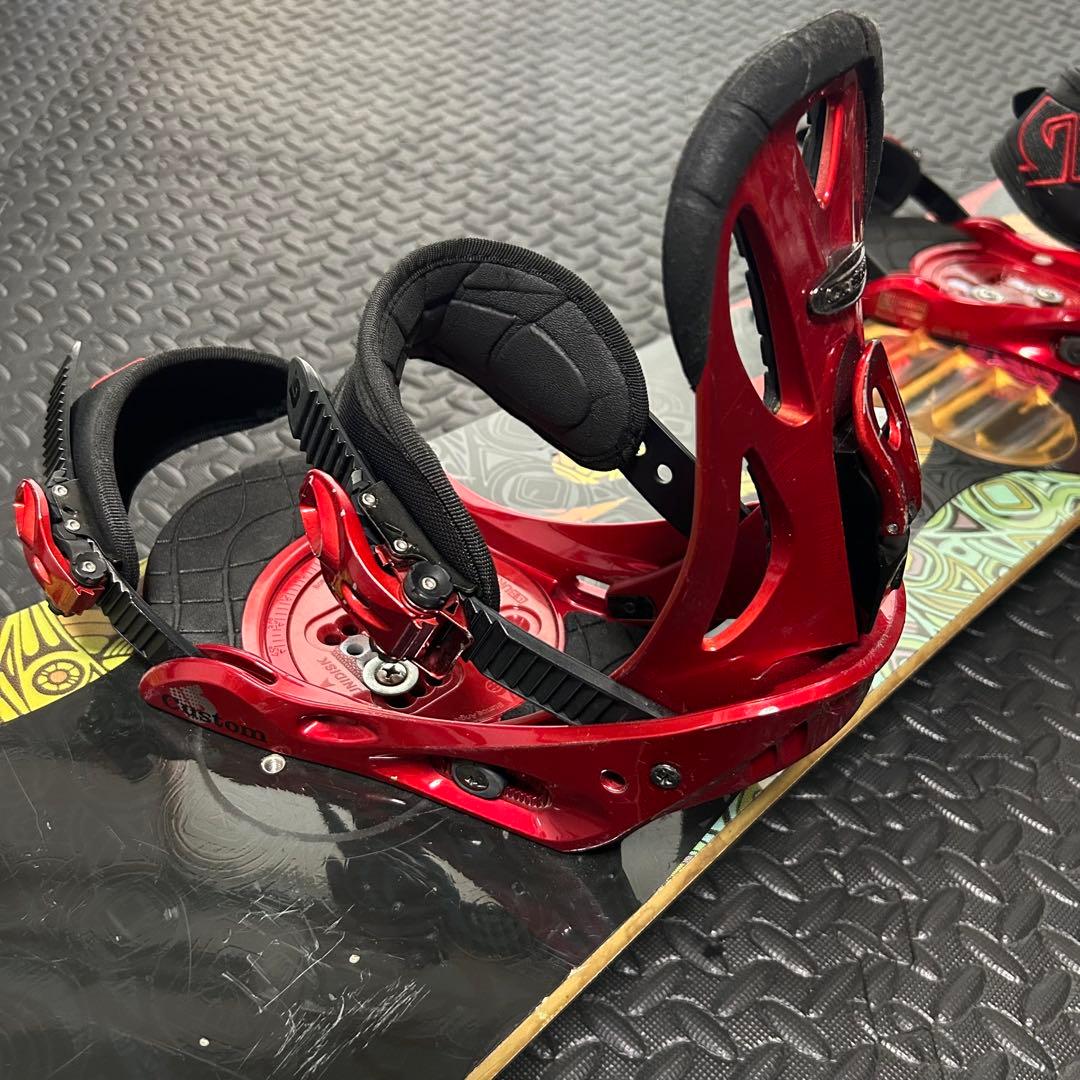 Burtonスノーボードビンディングセット 144cm バートンカスタム