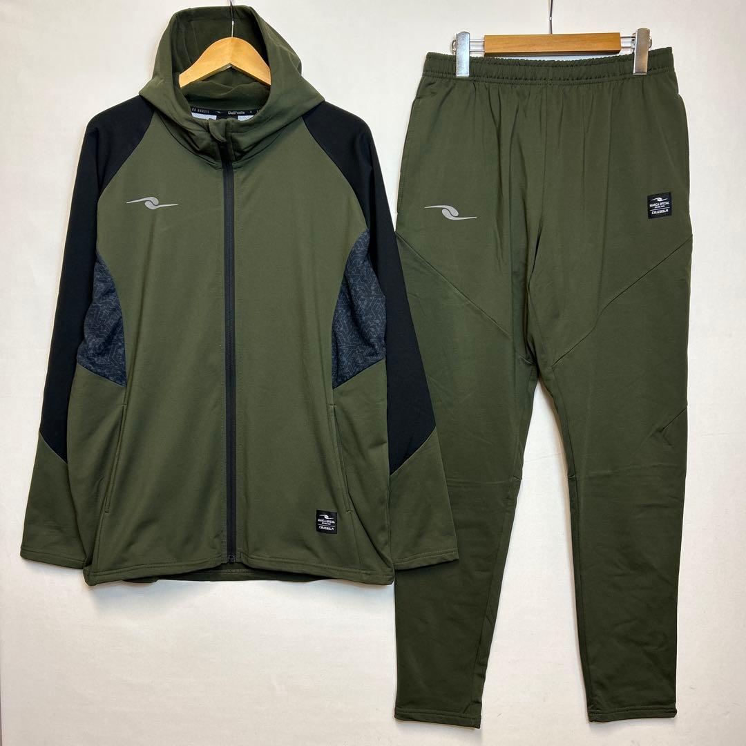 XLサイズ ダウポンチ ジャージ上下セット新品 カーキ