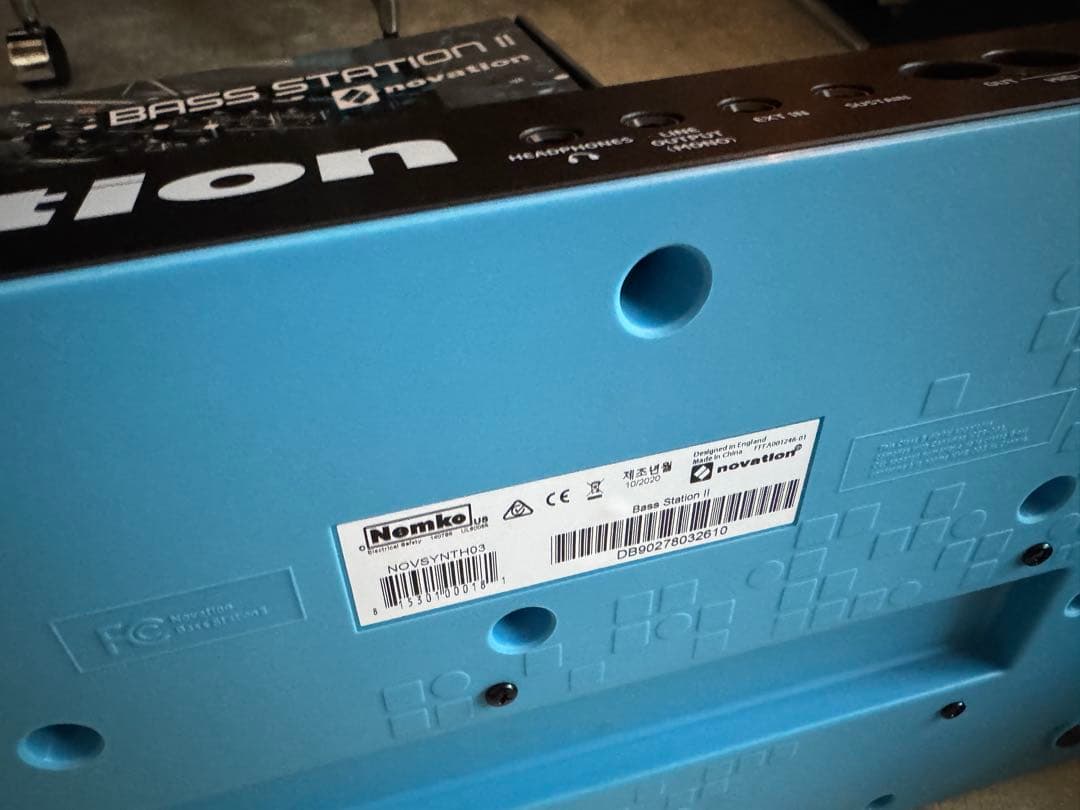 Novation Bass Station II アナログシンセサイザー