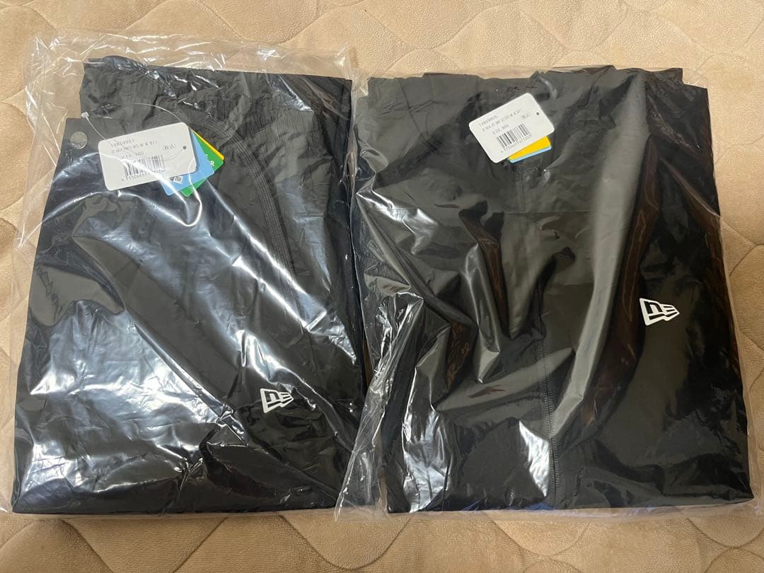 NEW ERA ニューエラゴルフ レインウェア アウトラインロゴ セットアップL