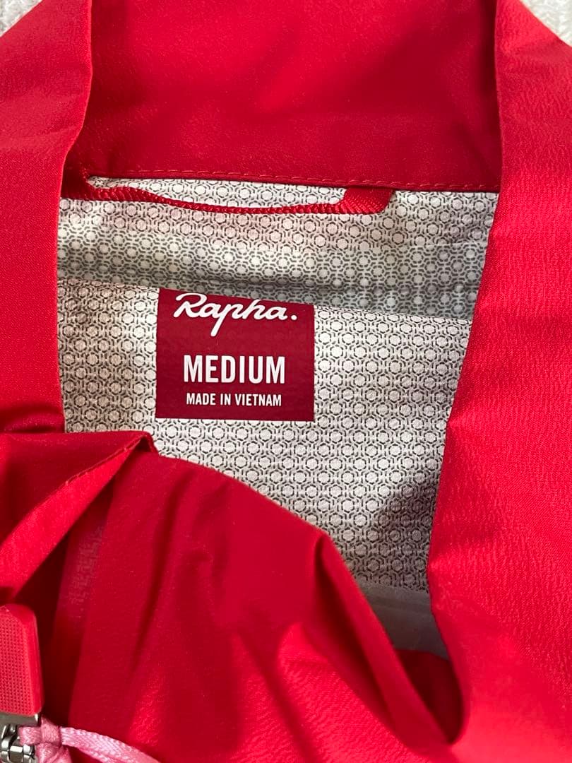 【新品】Rapha コア レインジャケット レッド M
