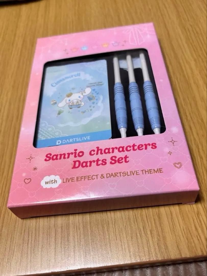 【シナモロール】 ダーツセット ライブカード付き