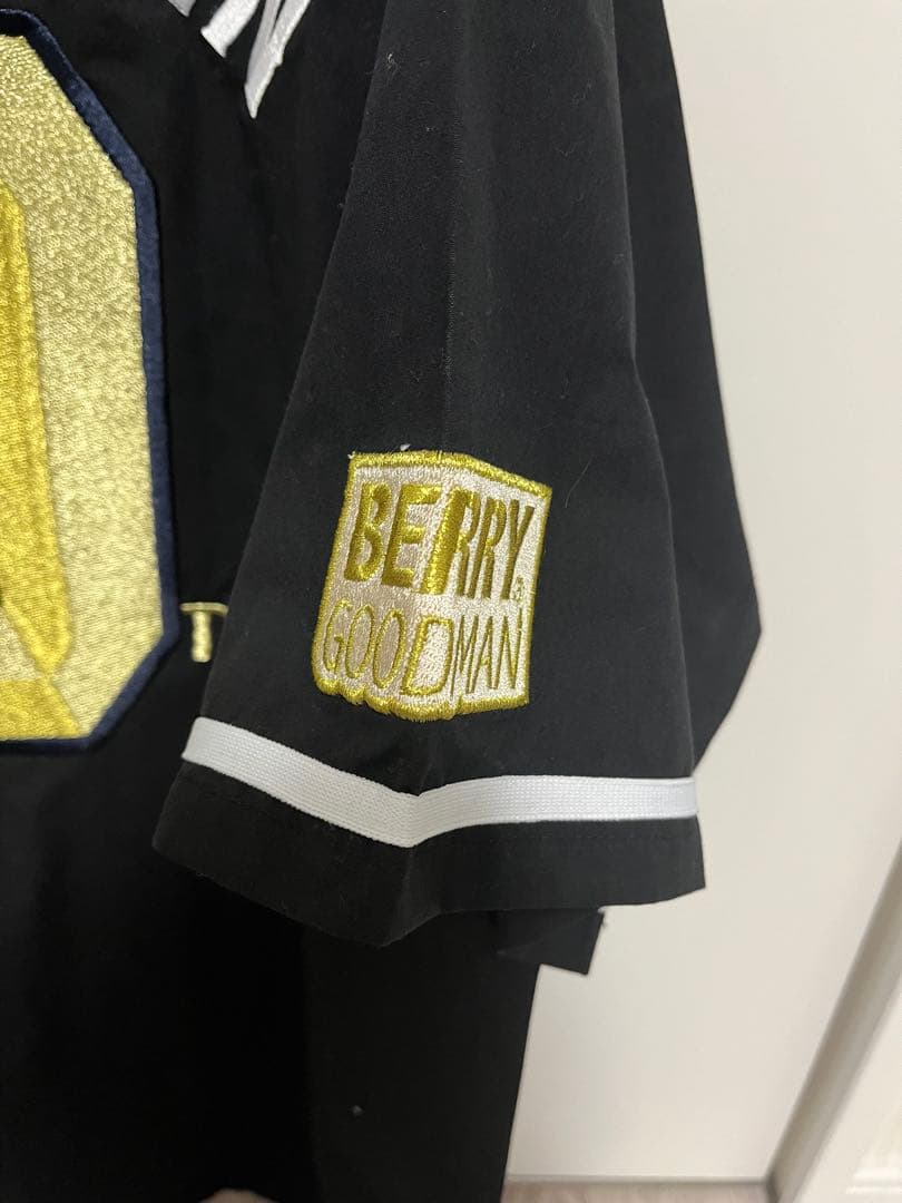 ベリーグッドマン ベースボールシャツ 甲子園 ブラック Mサイズ