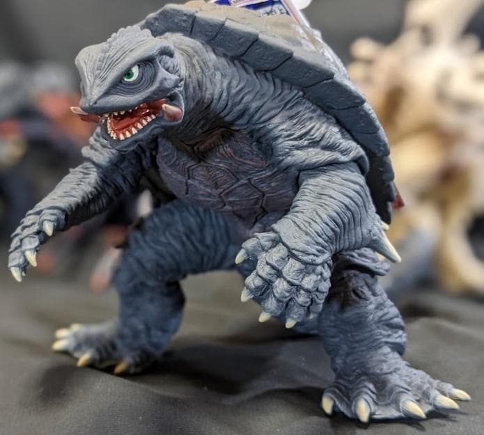 平成ガメラ＆登場怪獣（バンダイ）タグ付ムービーモンスター コンプリート７体セット