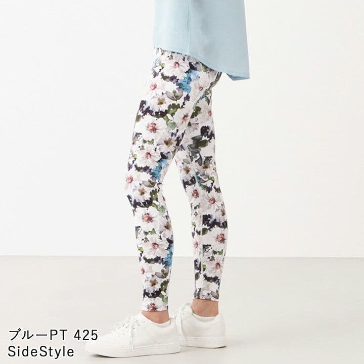 お値下げ　新品未使用　チャコット　ヨガ　ピラティス　レギンス　花柄