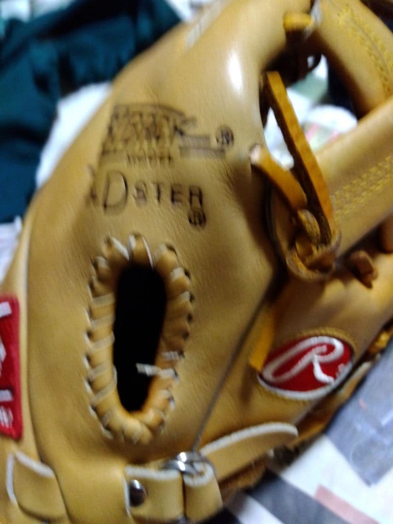 希少ローリングスグローブ　ファーストバック　指出し