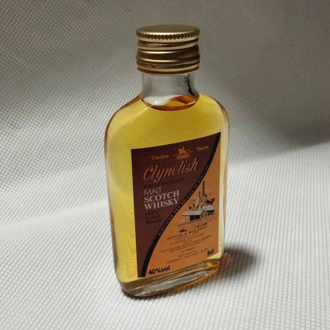 137 クライヌリッシュ　ゴードン&マクファイル　バイカラーラベル　ミニボトル