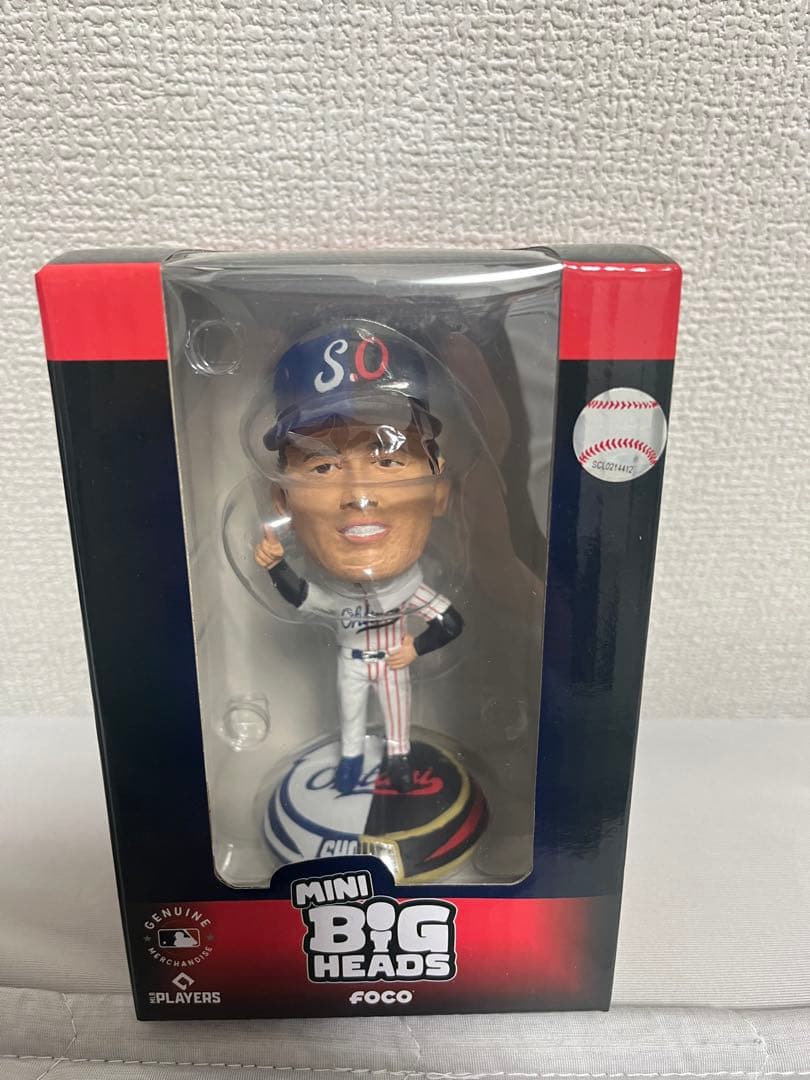 【新品】大谷翔平FOCO MINI BIG HEADS フィギュア 2体セット