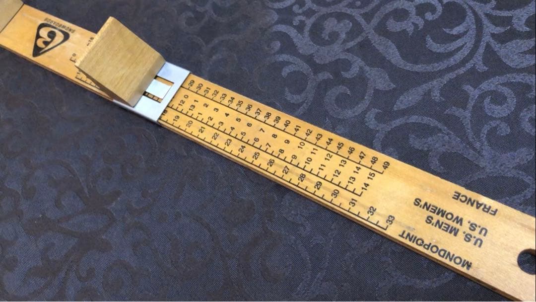 激レア 90s BURTON ブーツサイズ・サイジングガイド スライド式