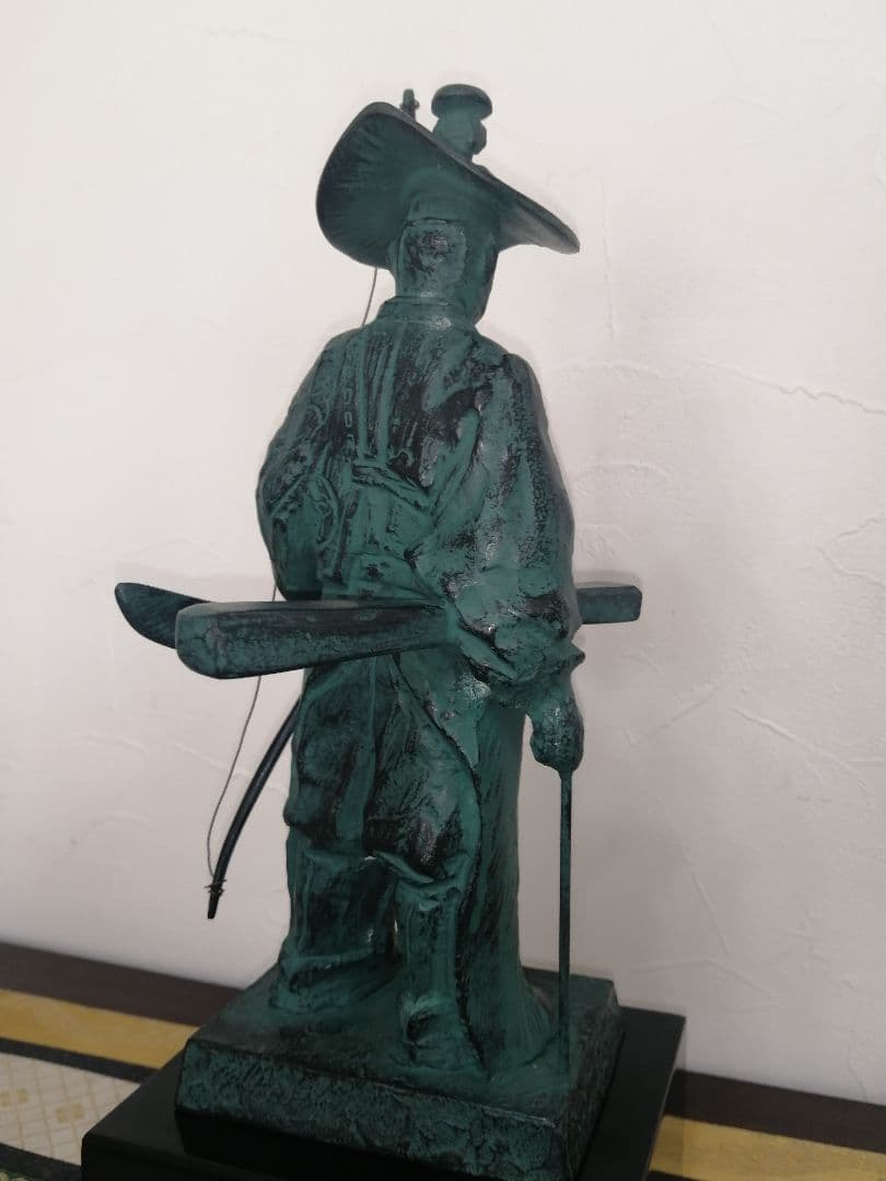 太田道灌 銅像 ブロンズ像