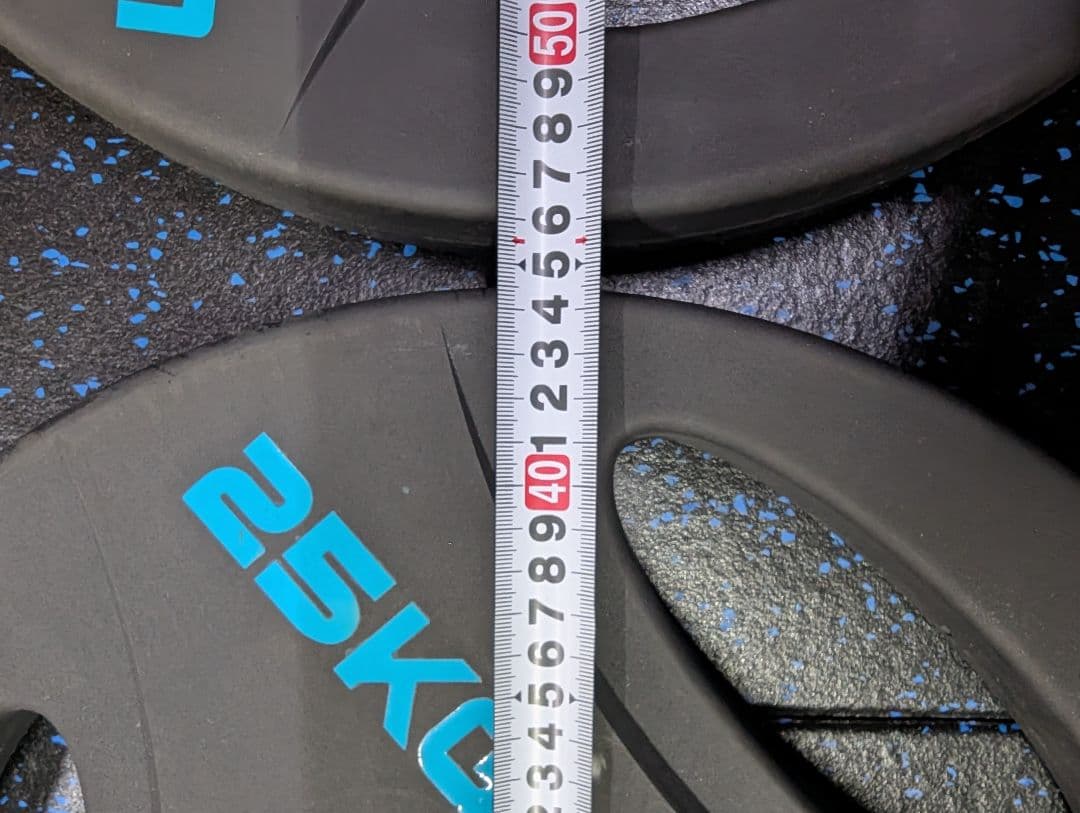 LIVE PRO　ウレタンオリンピックプレート　50mm　25kg　1枚　①