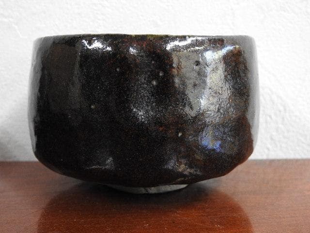 瀬戸釉茶碗　保存箱有　M９３５